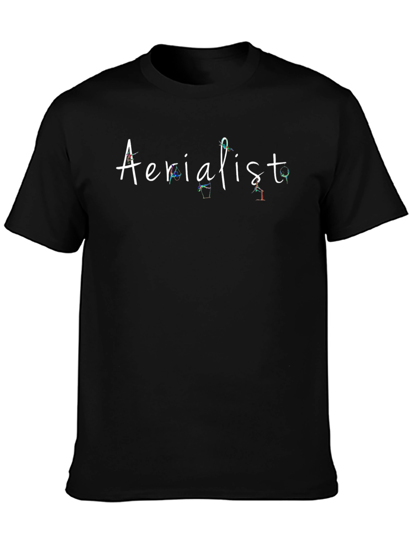 Camiseta Negra Aerialist para Hombre