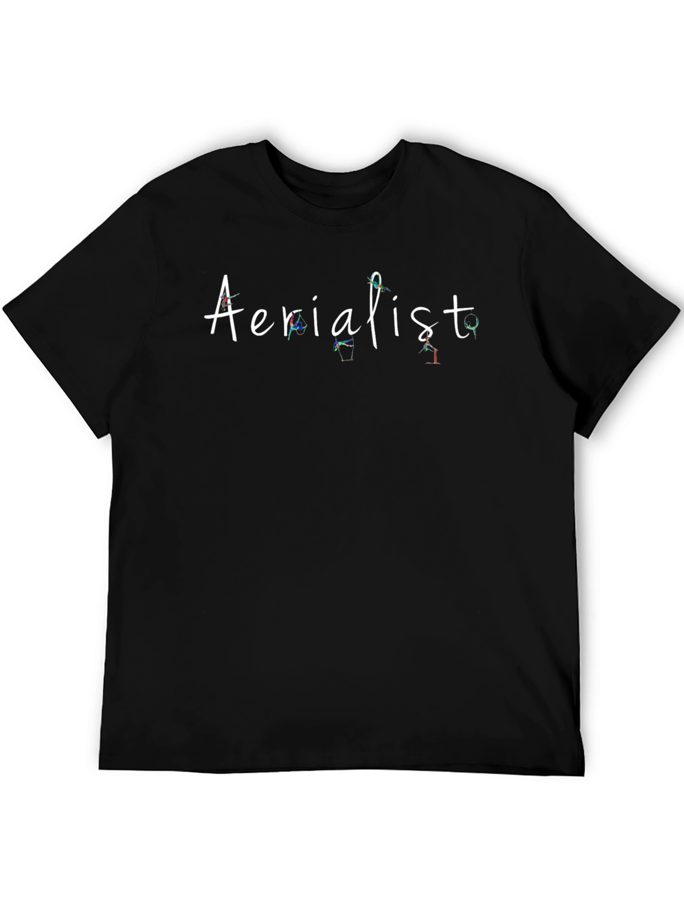 Camiseta Negra Aerialist para Hombre