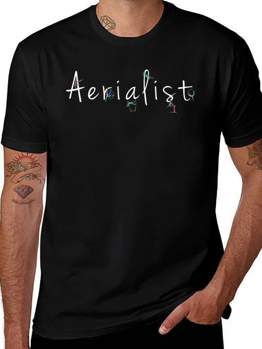 Camiseta Negra Aerialist para Hombre
