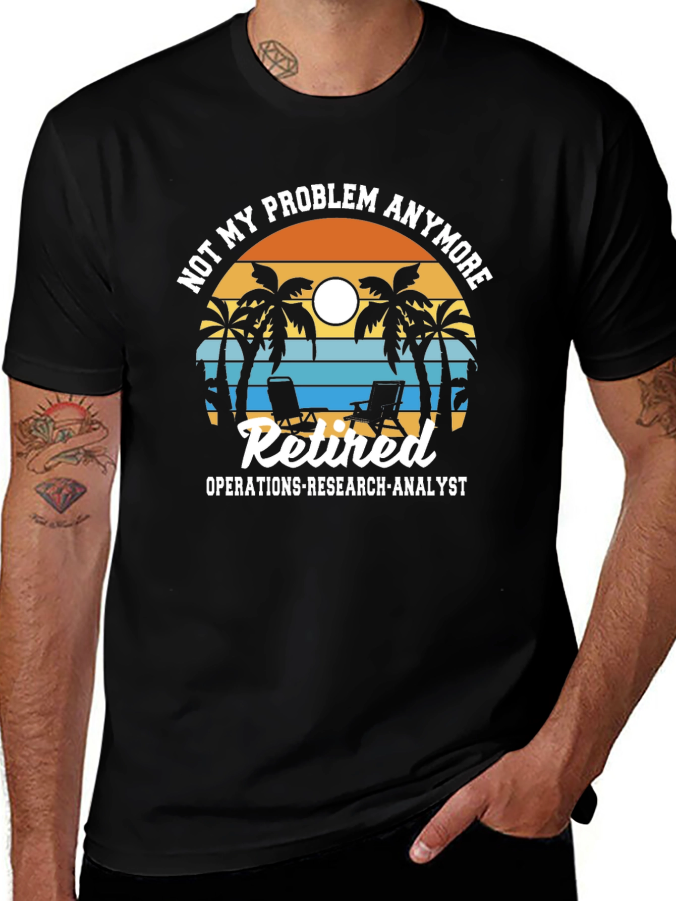Camiseta de jubilado Ya no es mi problema