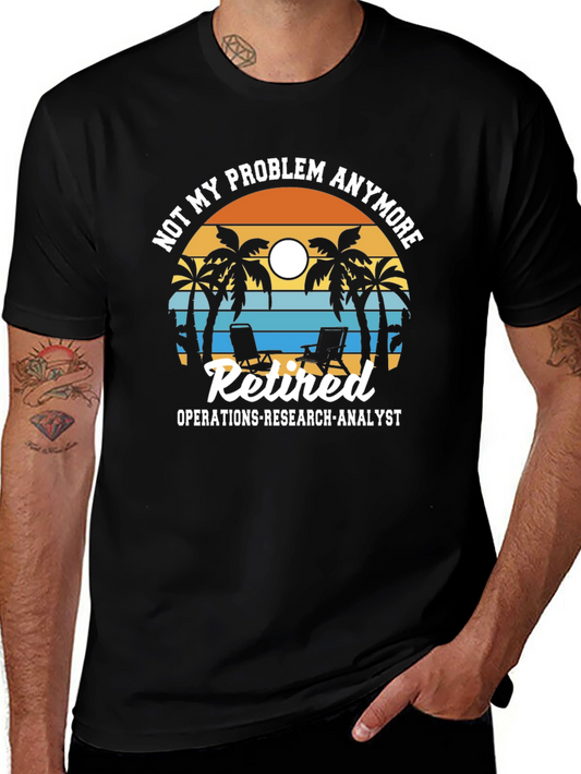 Camiseta de jubilado Ya no es mi problema