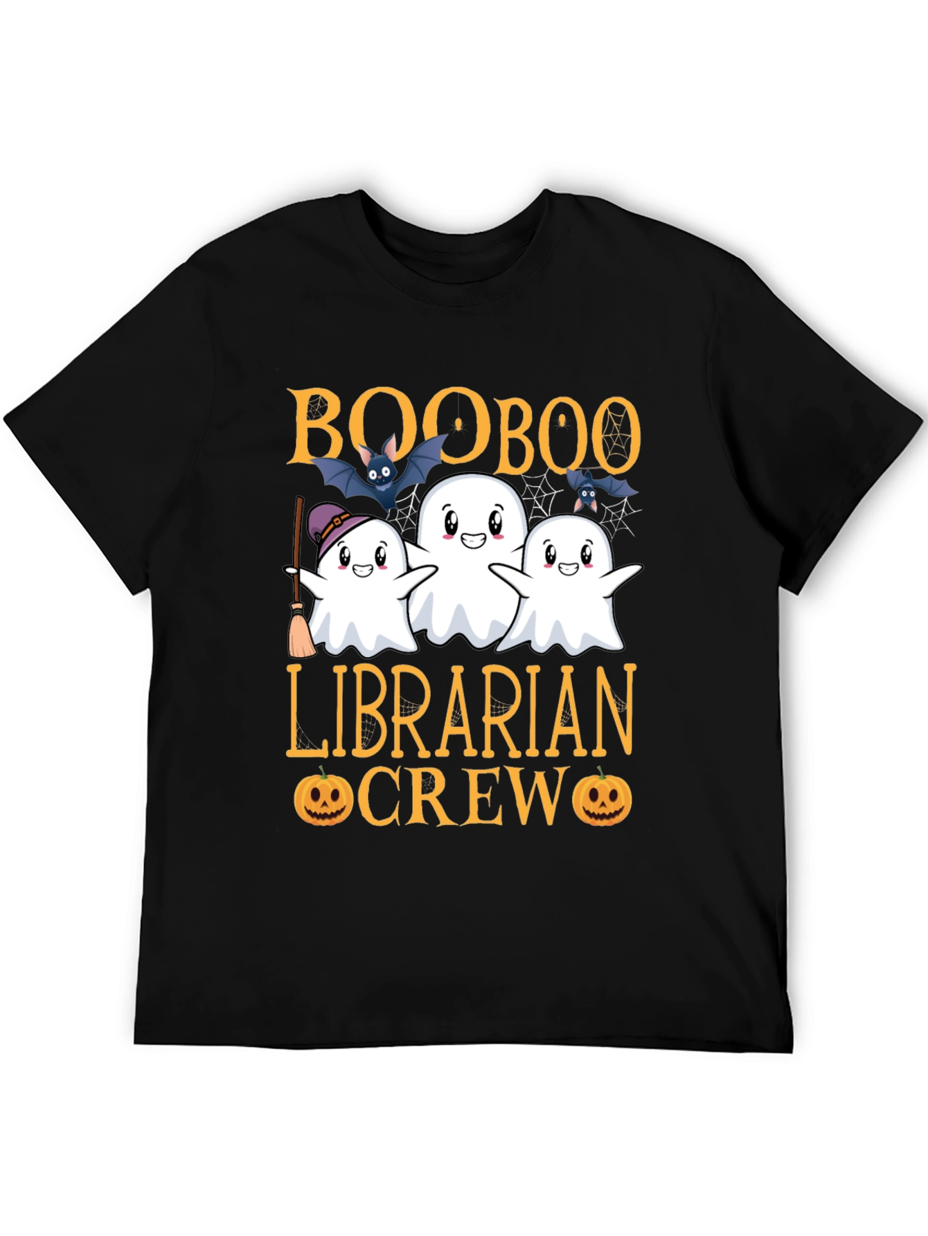 Camiseta Boo Boo Librarian Crew Halloween
