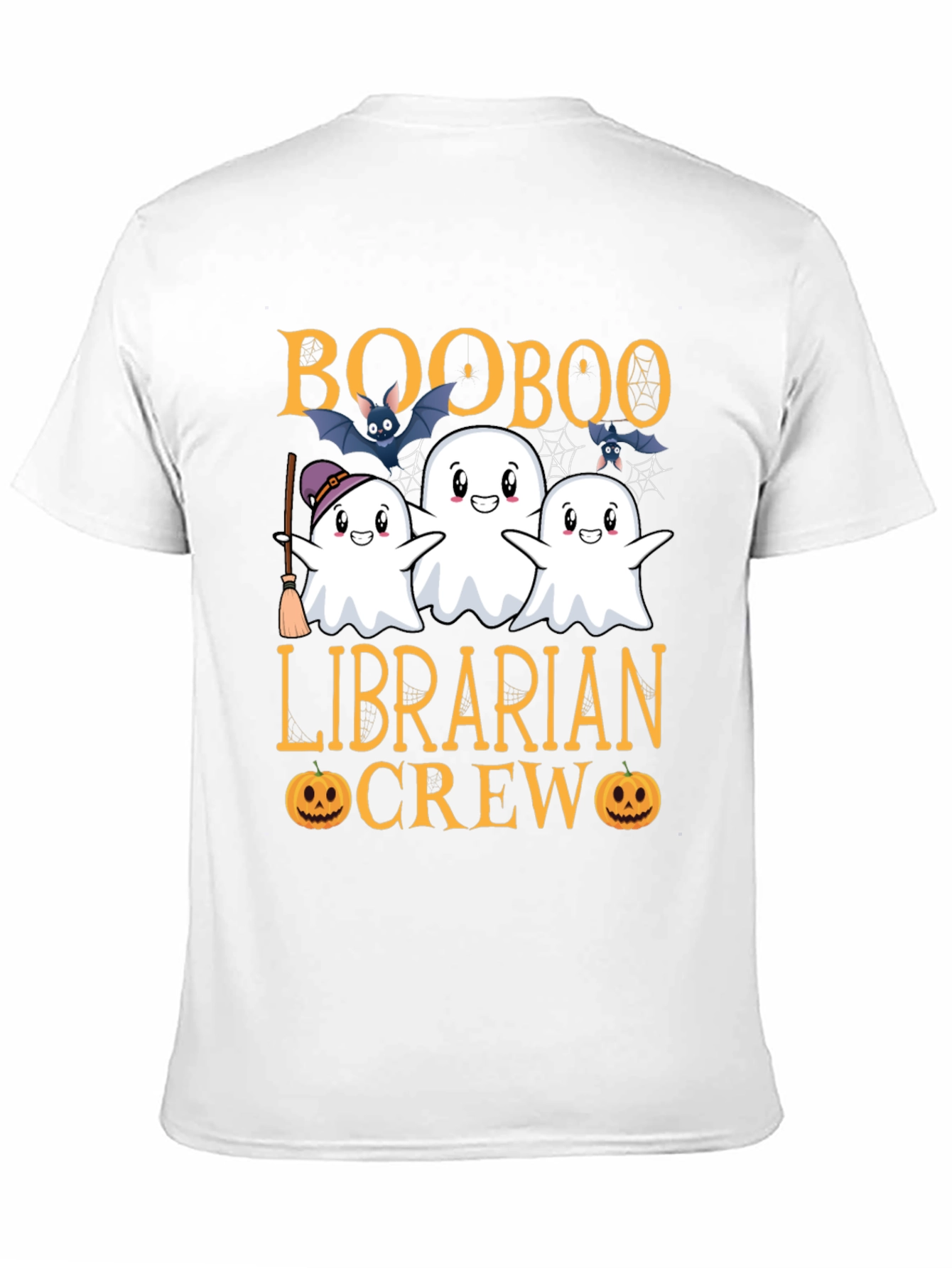 Camiseta Boo Boo Librarian Crew Halloween