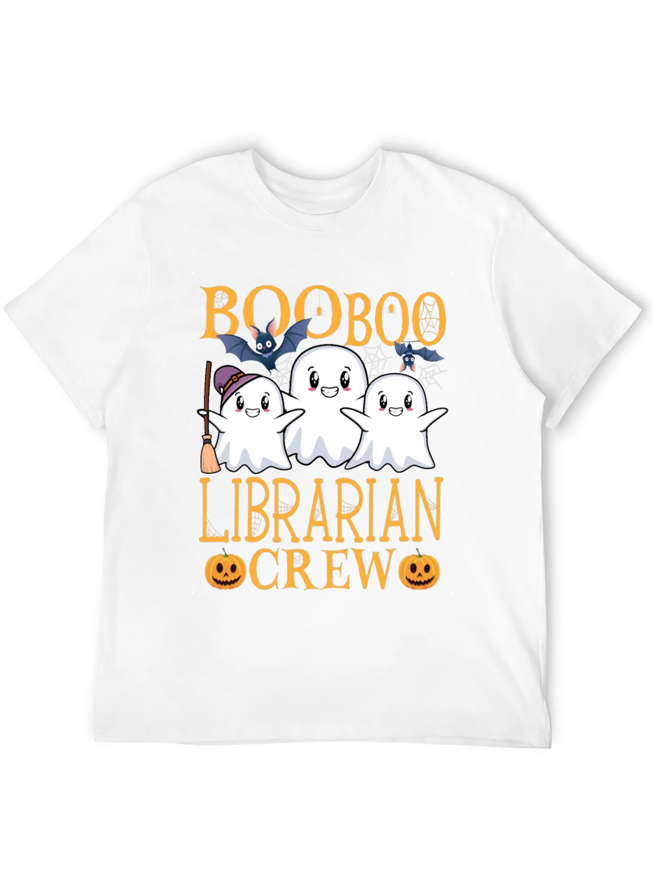 Camiseta Boo Boo Librarian Crew Halloween