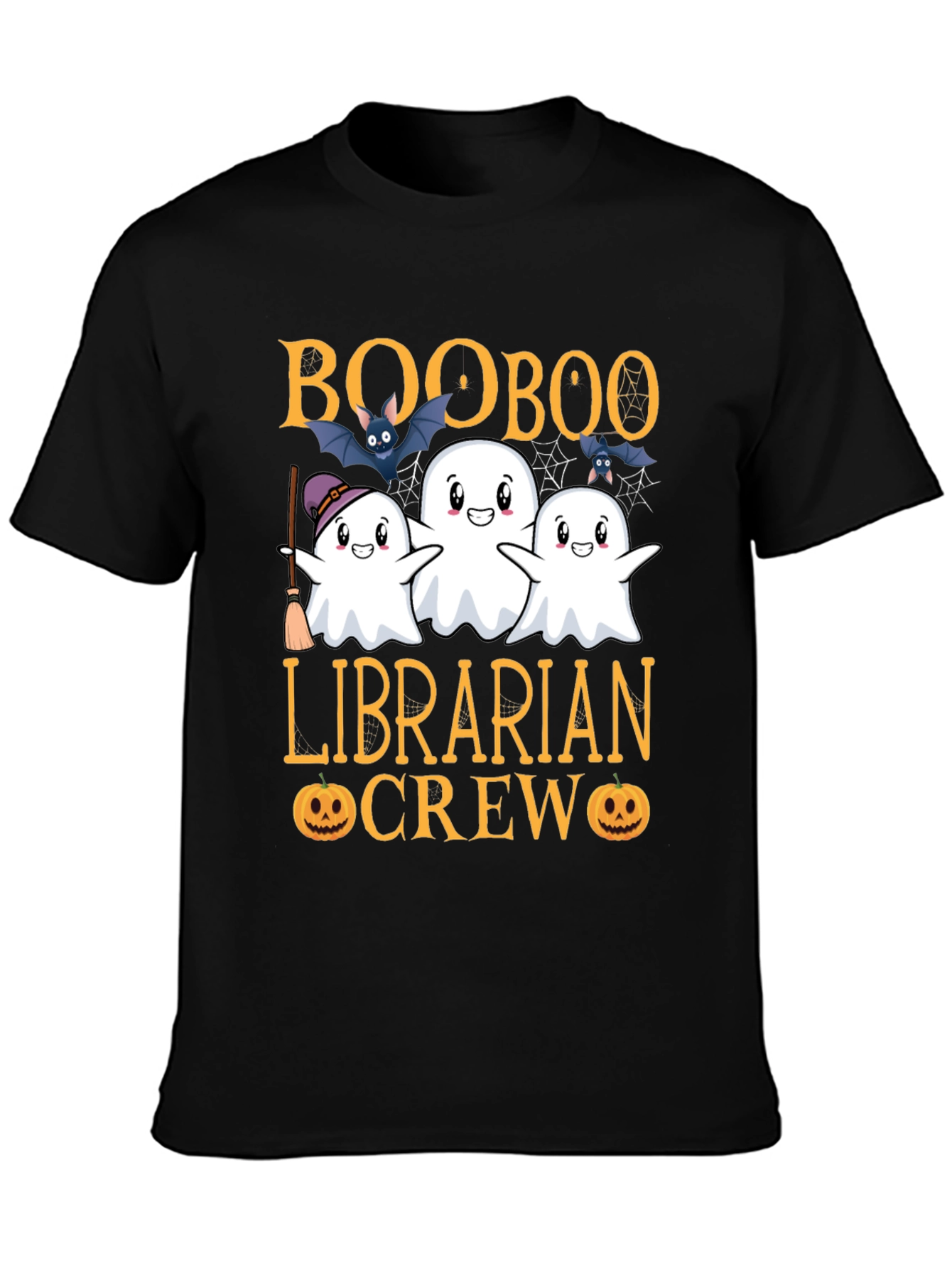 Camiseta Boo Boo Librarian Crew Halloween