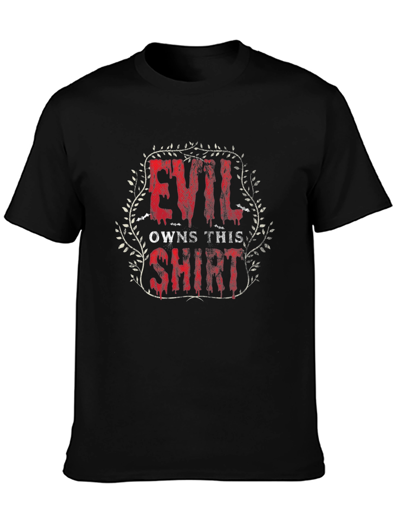 Camiseta Negra Evil Owns This Shirt