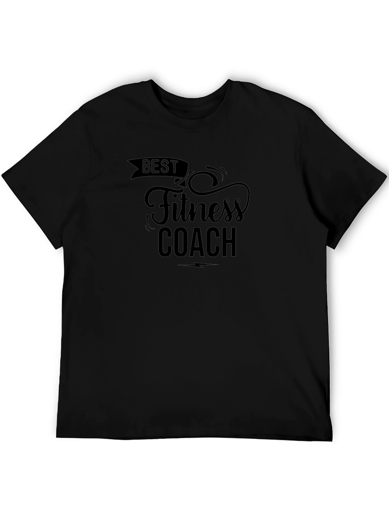 Camiseta Negra Best Fitness Coach Hombre