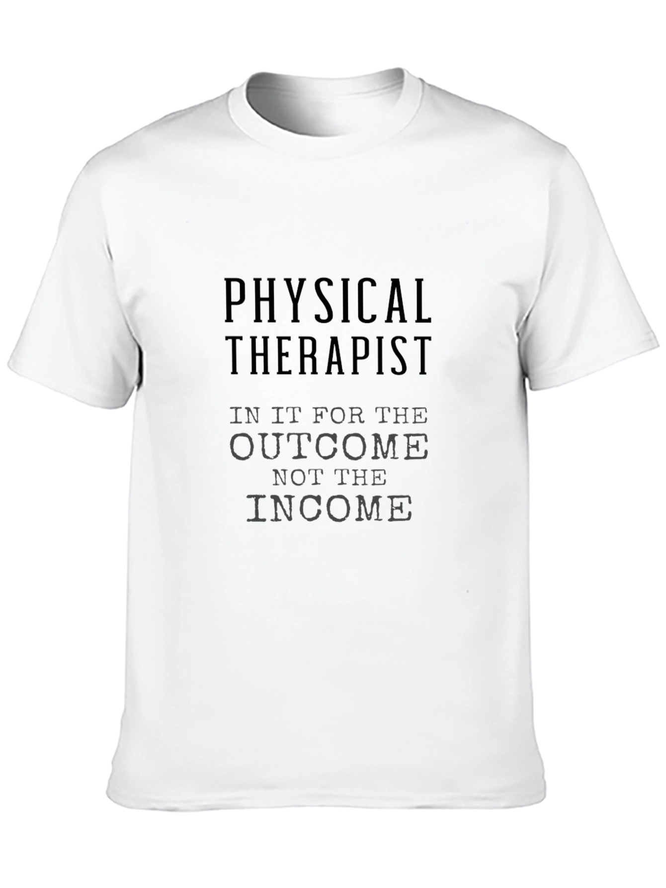 Camiseta Negra Fisioterapeuta: El Resultado Importa