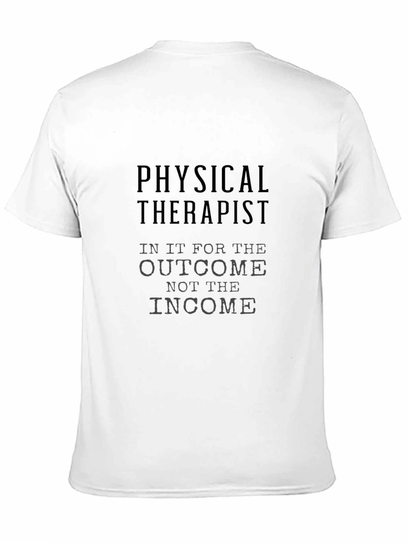 Camiseta Negra Fisioterapeuta: El Resultado Importa