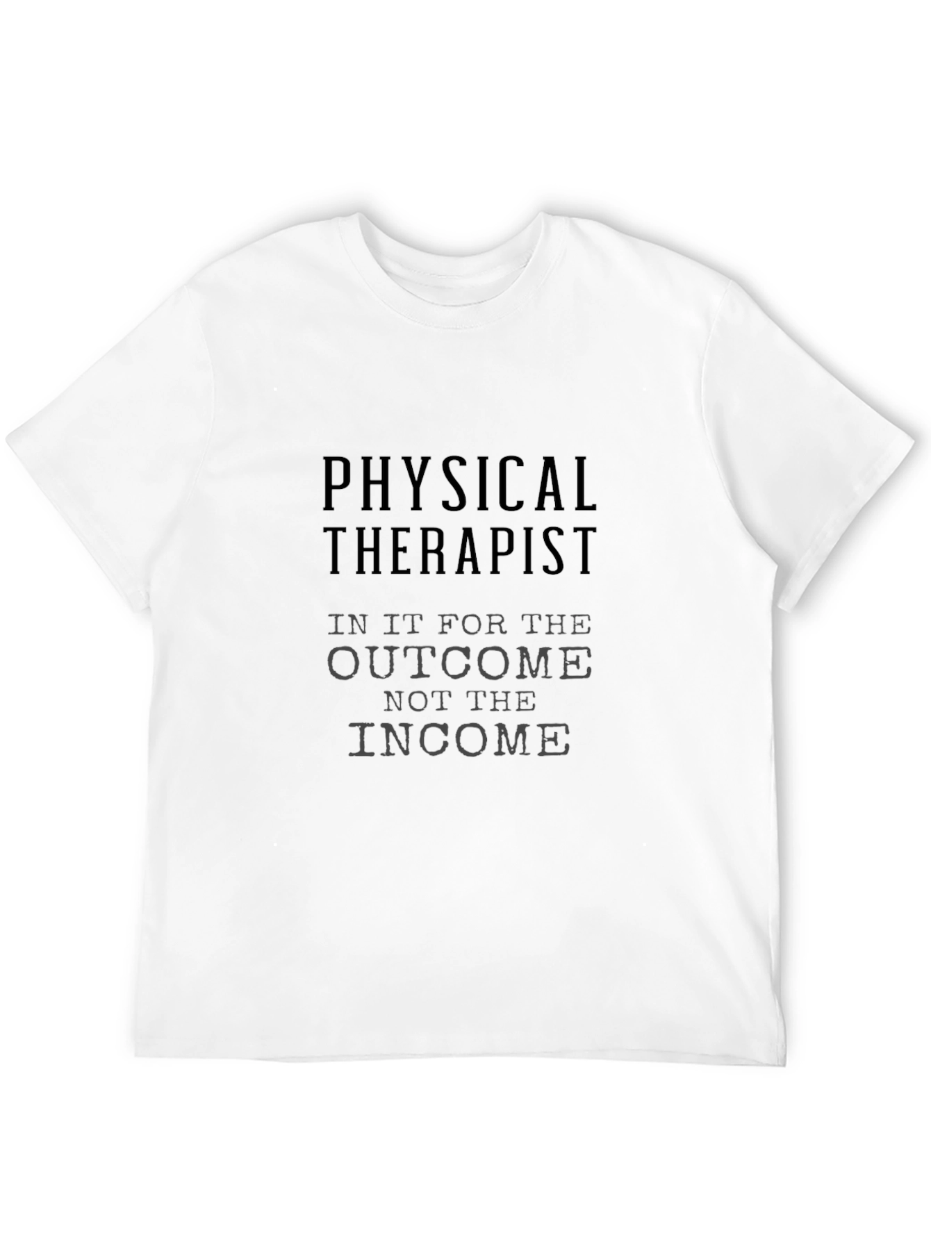 Camiseta Negra Fisioterapeuta: El Resultado Importa