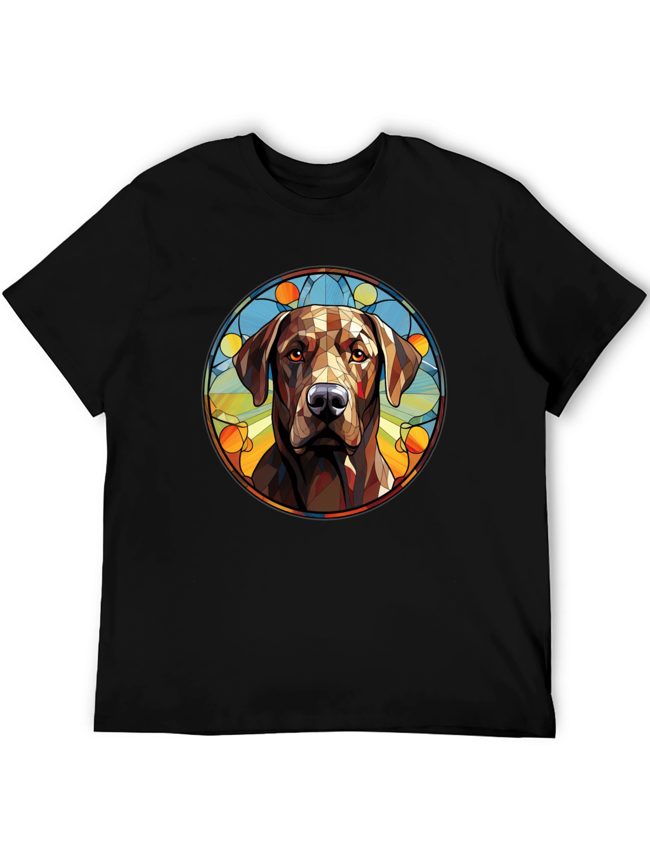 Camiseta Hombre Diseño Perro Labrador