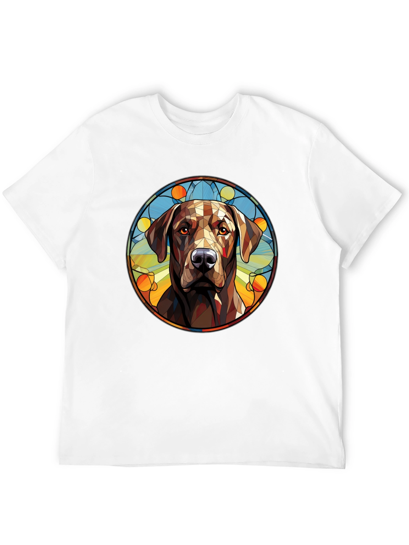 Camiseta Hombre Diseño Perro Labrador