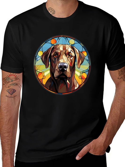 Camiseta Hombre Diseño Perro Labrador