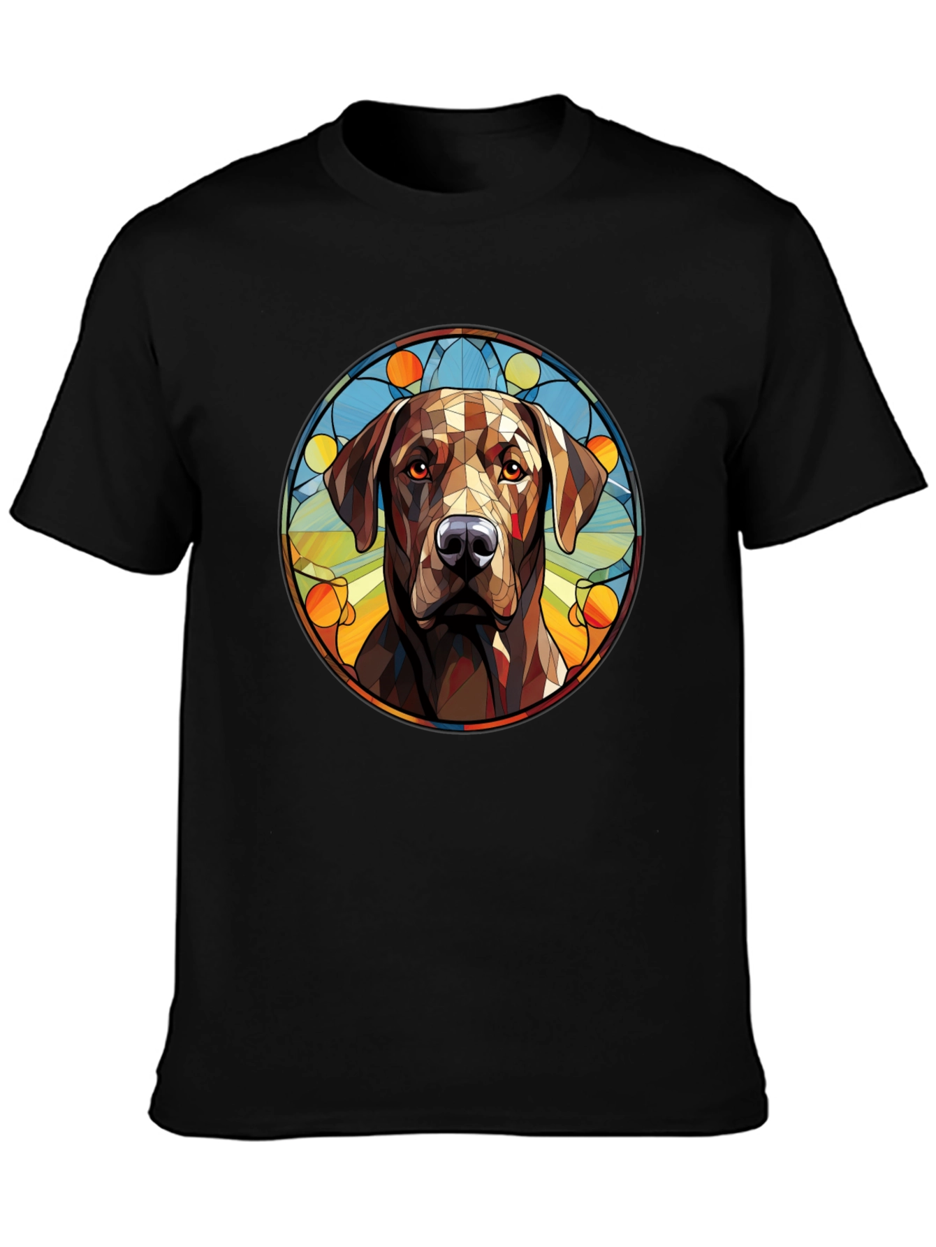 Camiseta Hombre Diseño Perro Labrador