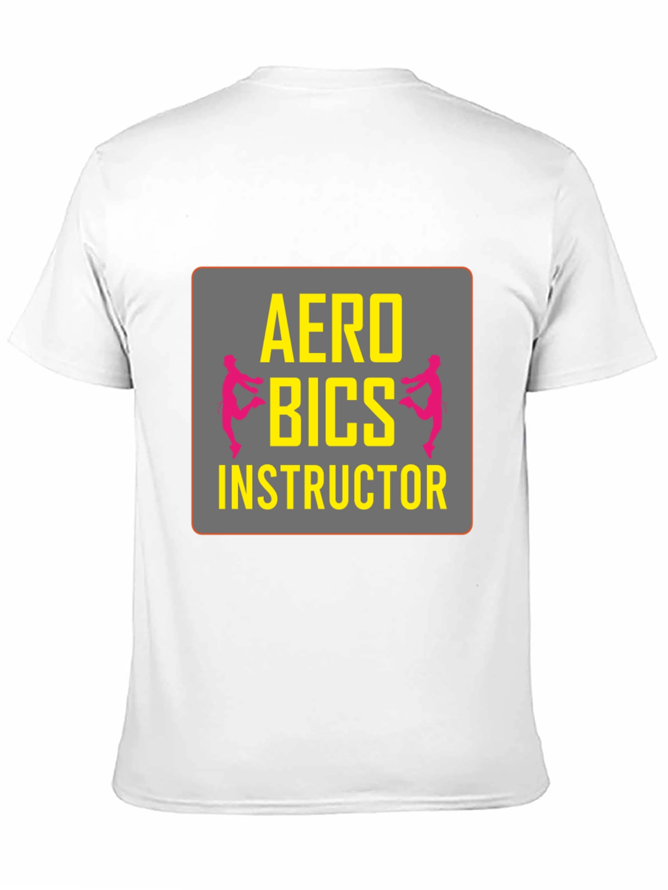 Camiseta Negra Instructor de Aeróbicos