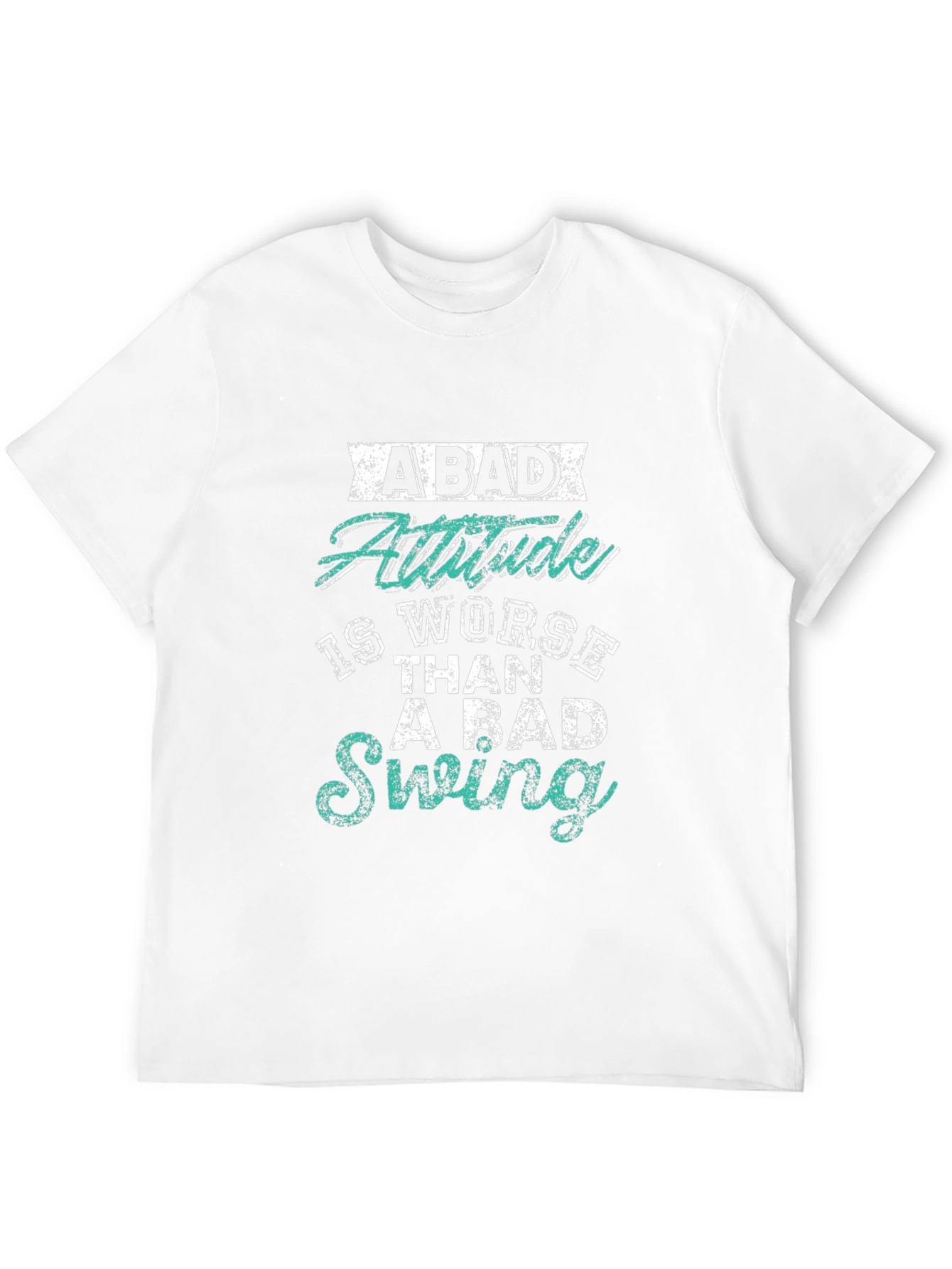 Camiseta Negra con Estampado: Actitud vs. Swing