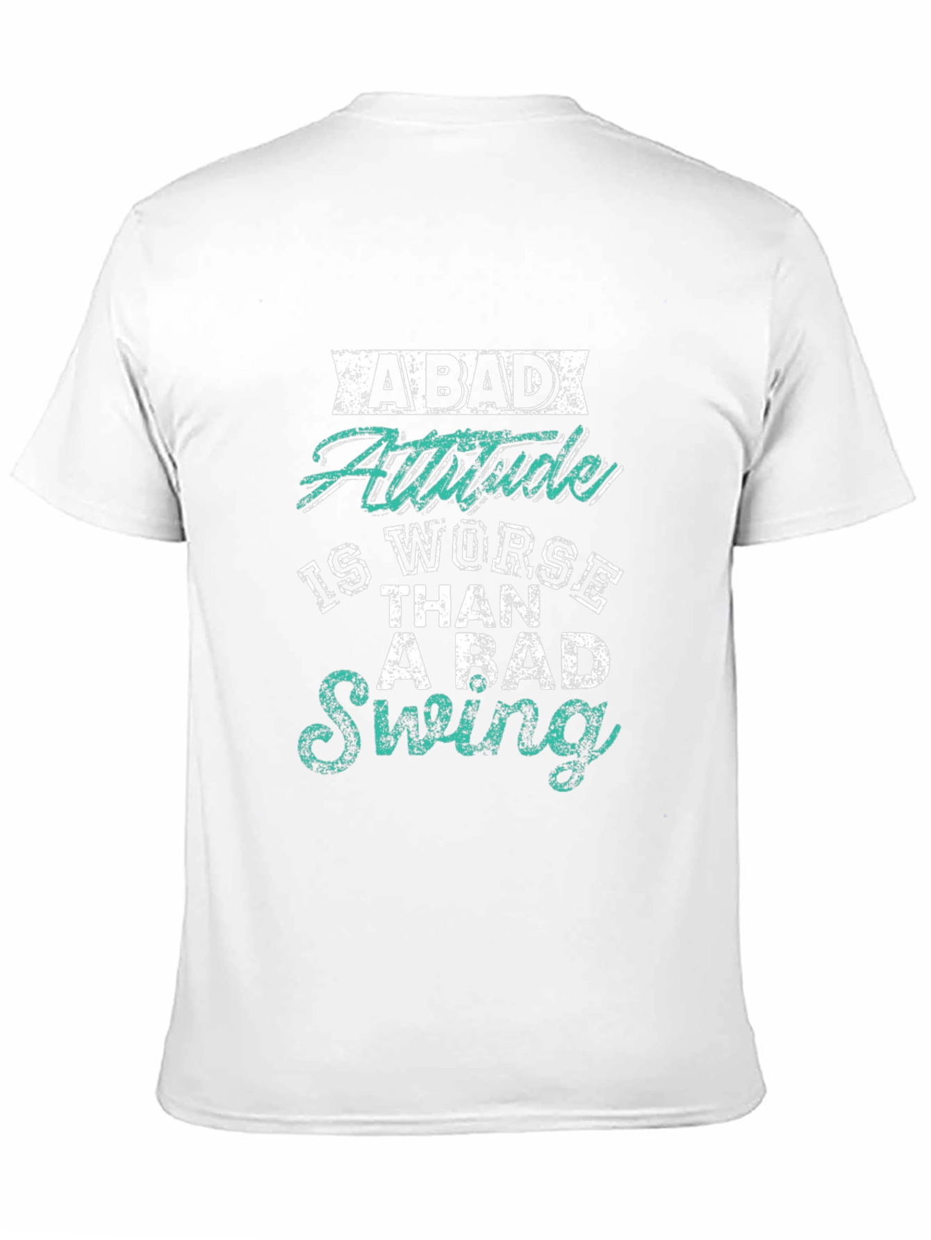 Camiseta Negra con Estampado: Actitud vs. Swing