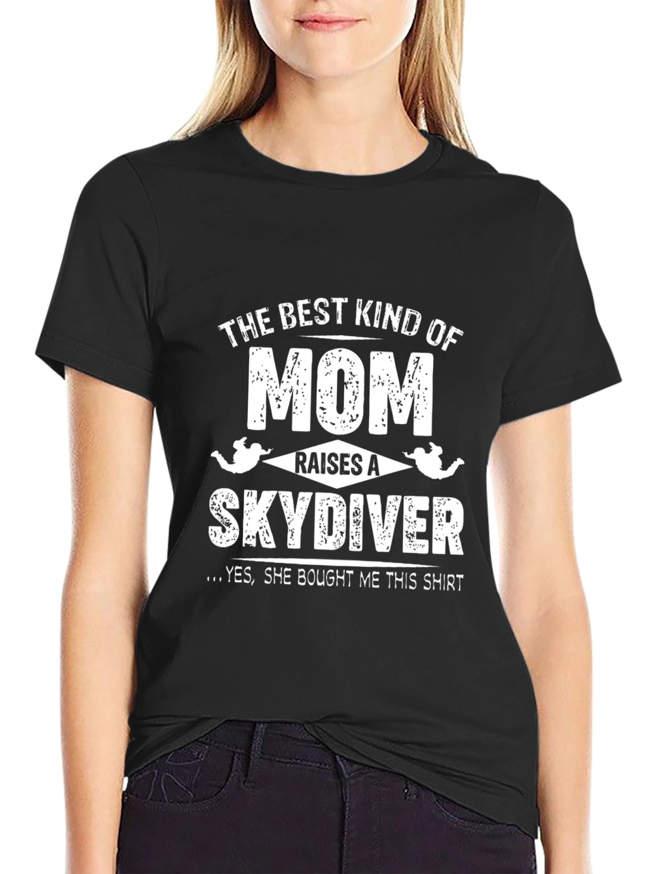 Camiseta The Best Kind of Mom Raises a Skydiver