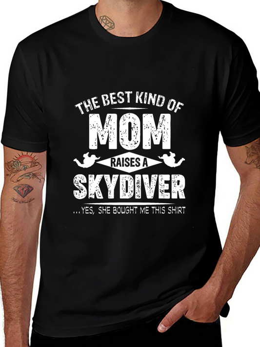 Camiseta The Best Kind of Mom Raises a Skydiver