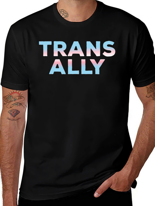 Camiseta Negra Ally Transgénero