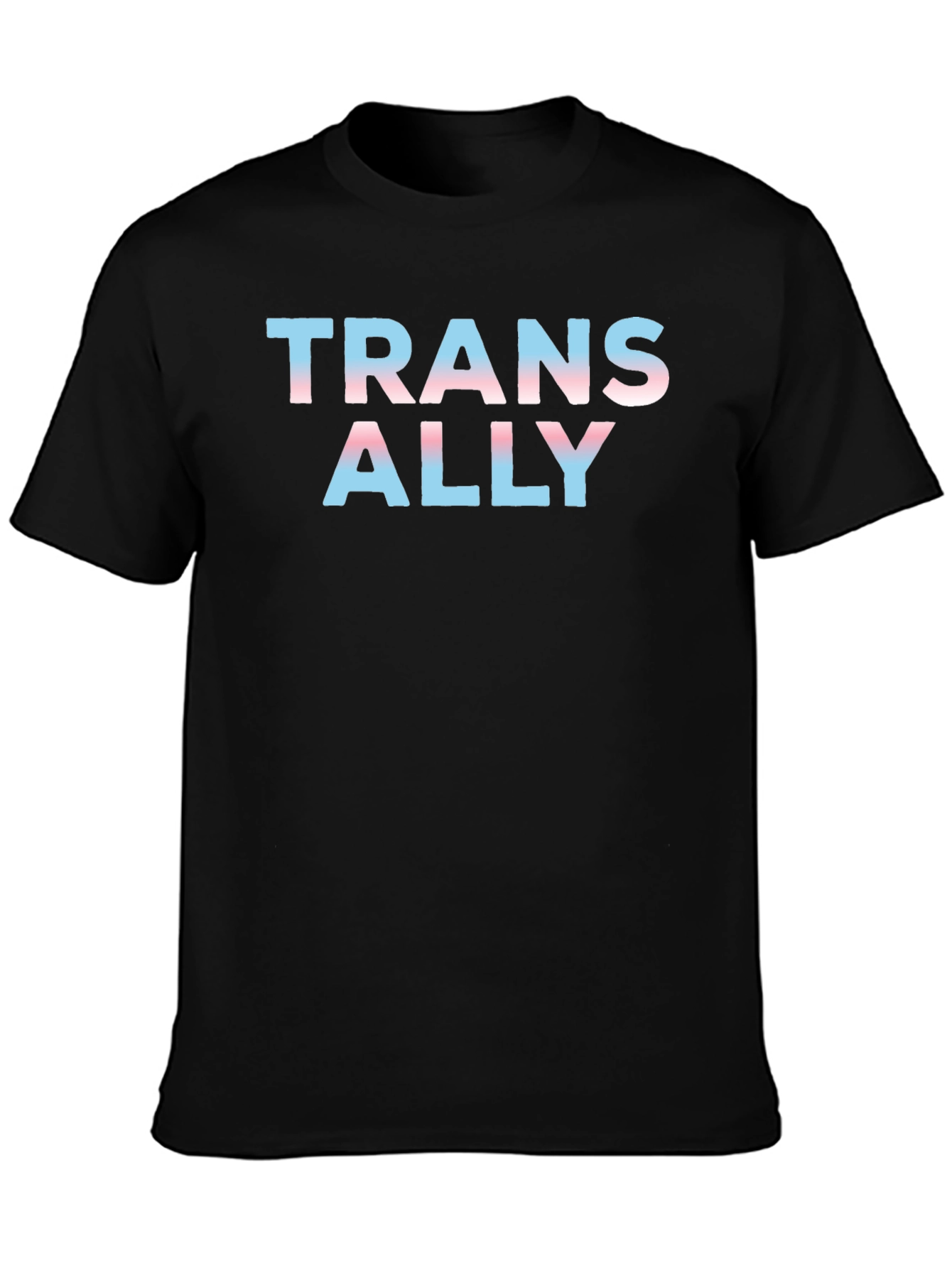 Camiseta Negra Ally Transgénero