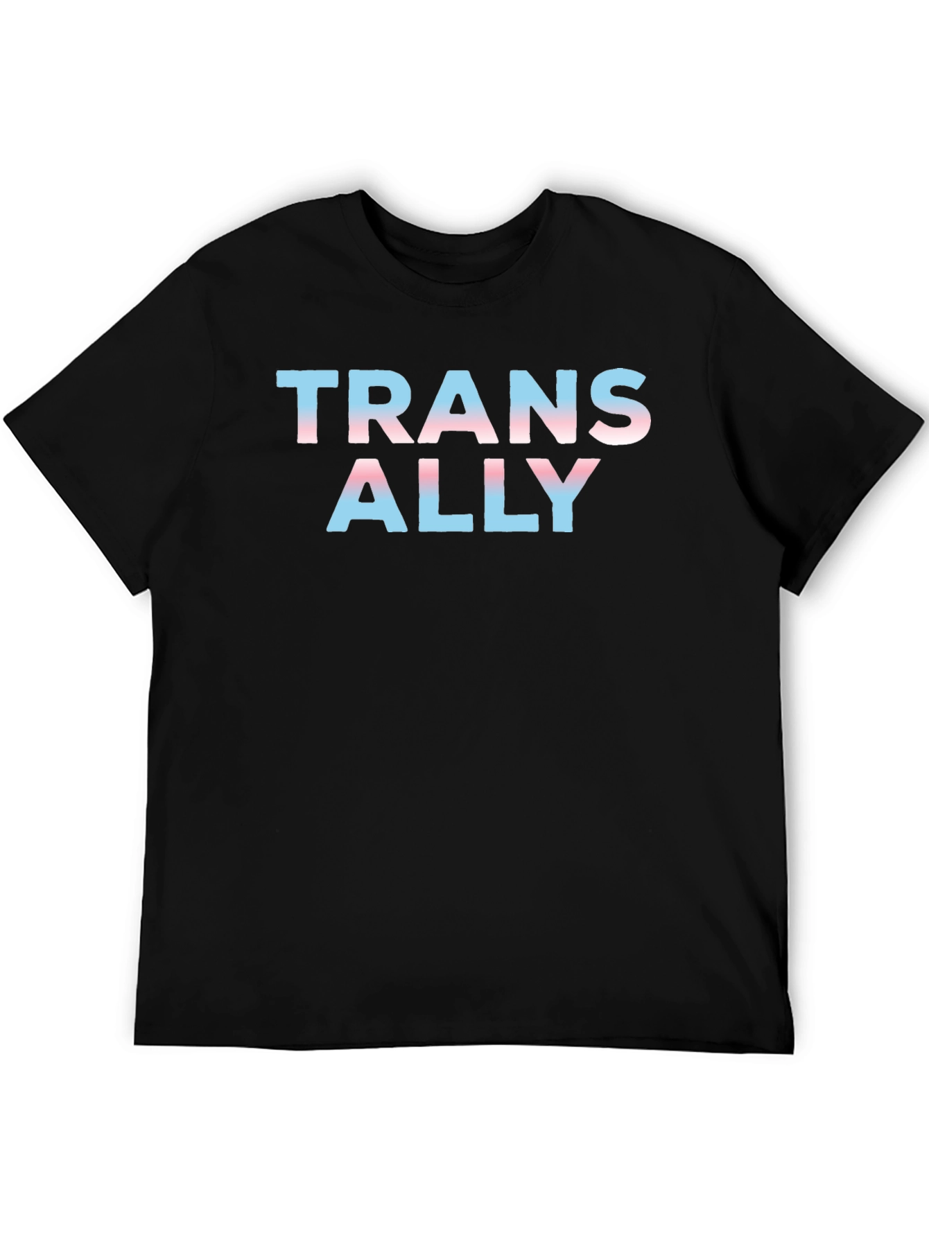 Camiseta Negra Ally Transgénero