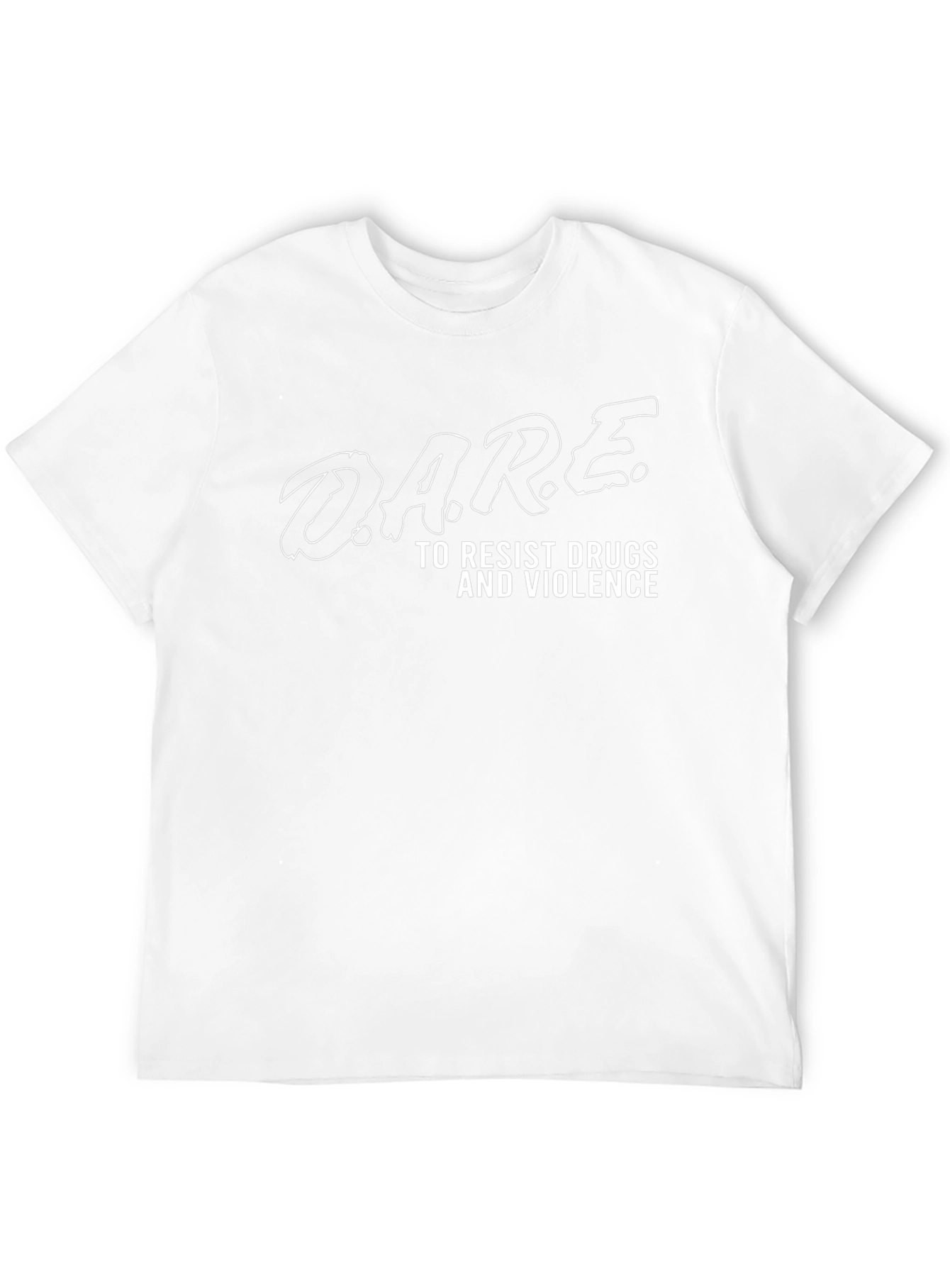 Camiseta D.A.R.E Negra para Hombre