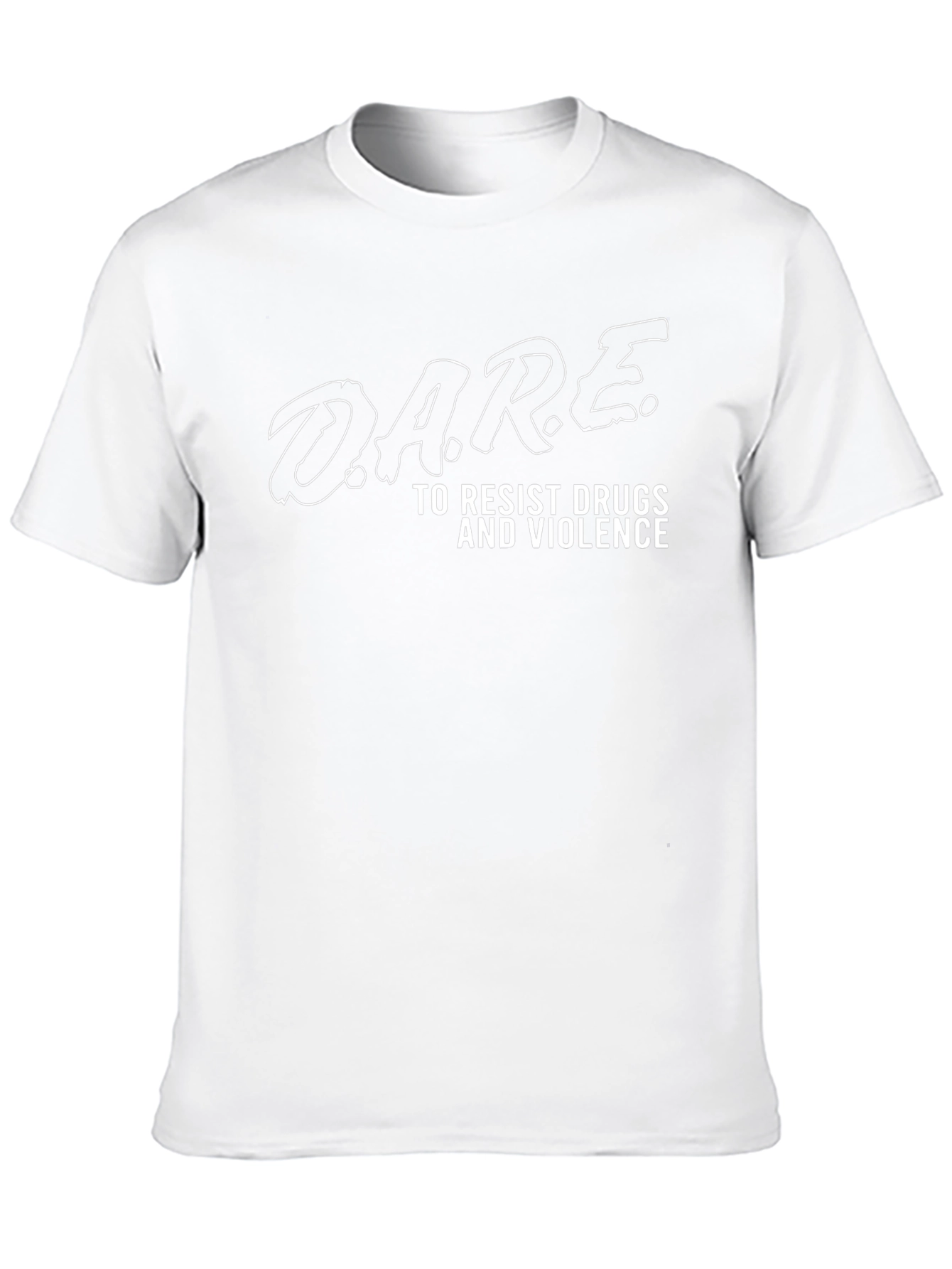 Camiseta D.A.R.E Negra para Hombre