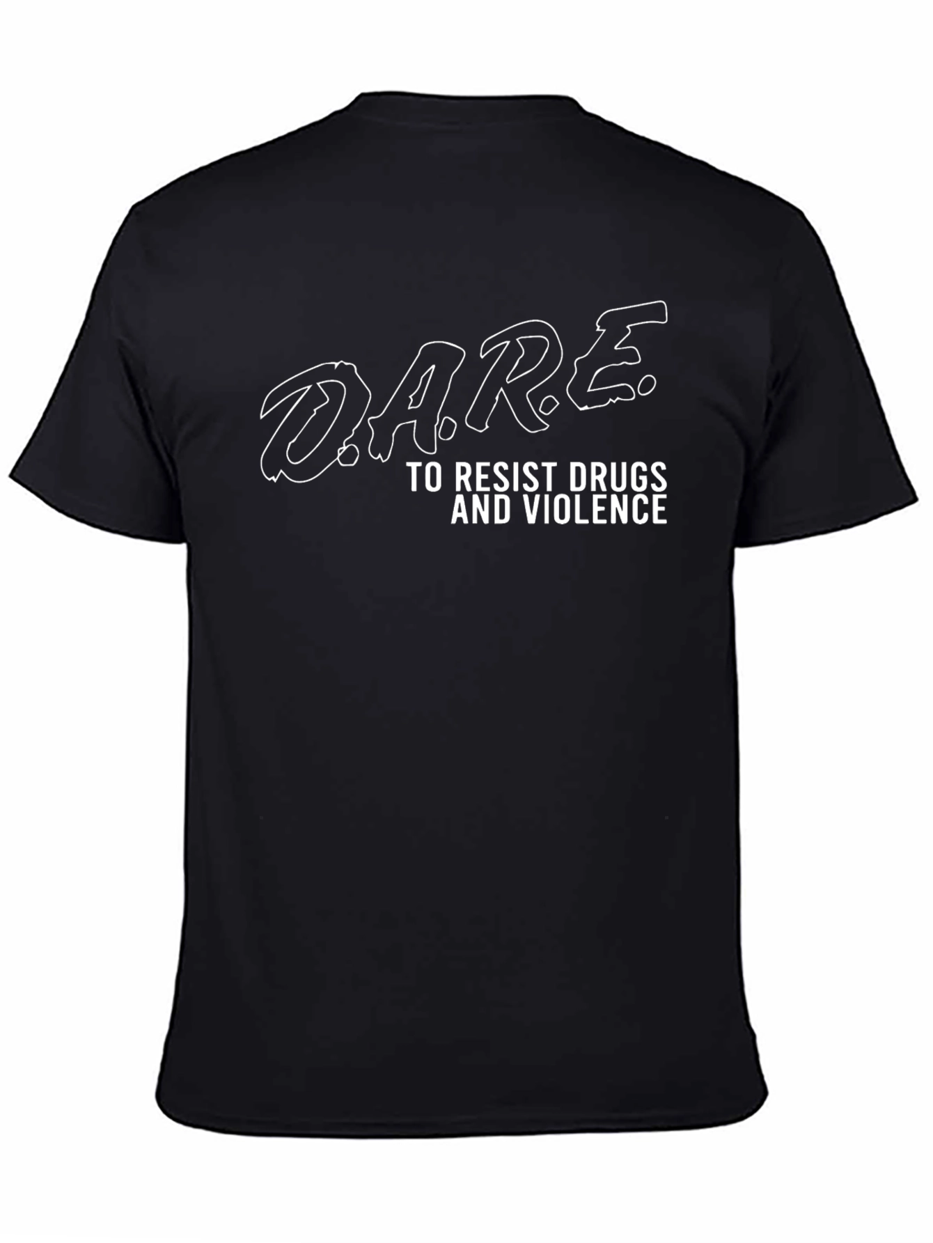 Camiseta D.A.R.E Negra para Hombre