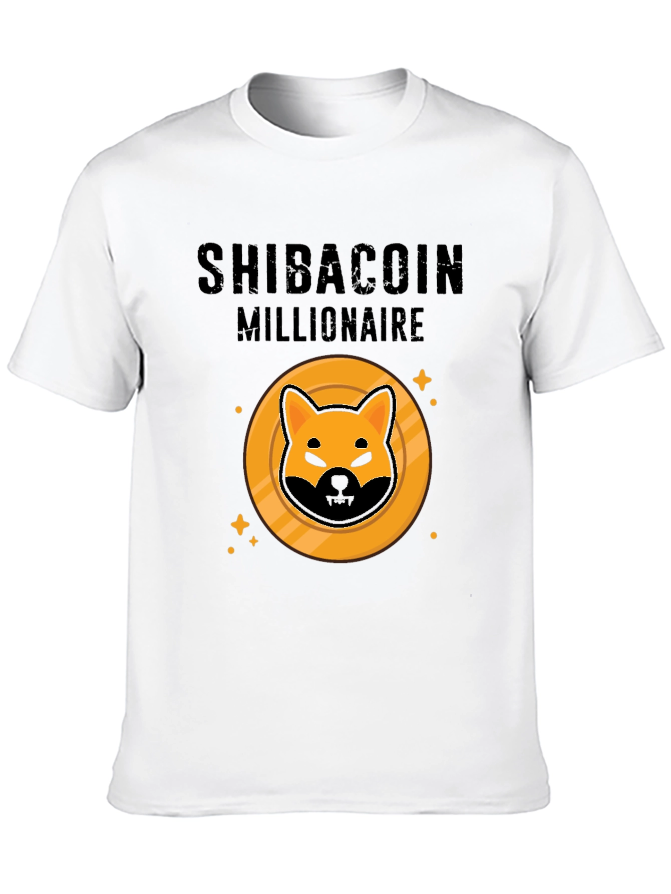 Camiseta Hombre ShibaCoin Millionaire