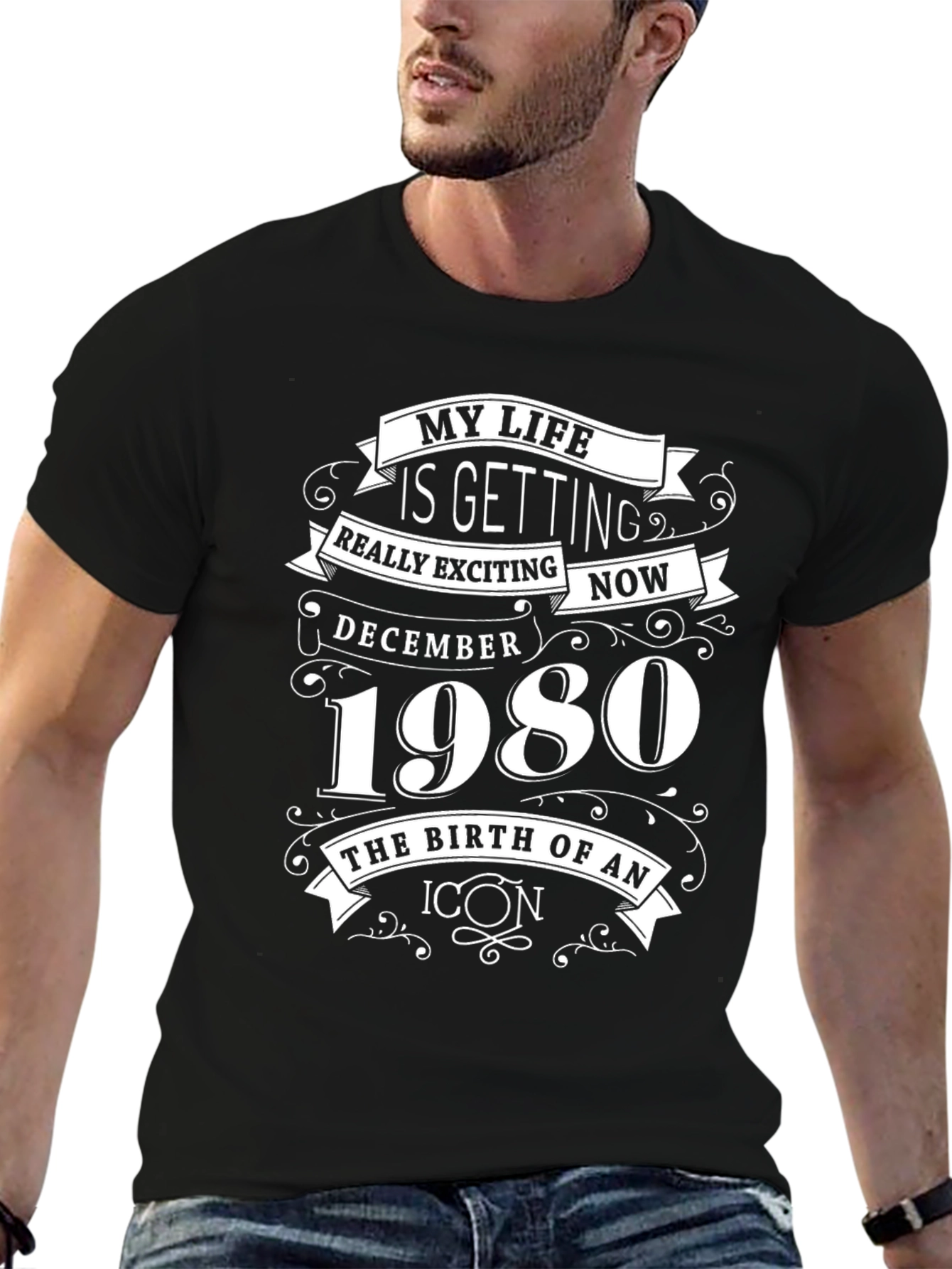 Camiseta de Cumpleaños Diciembre 1980