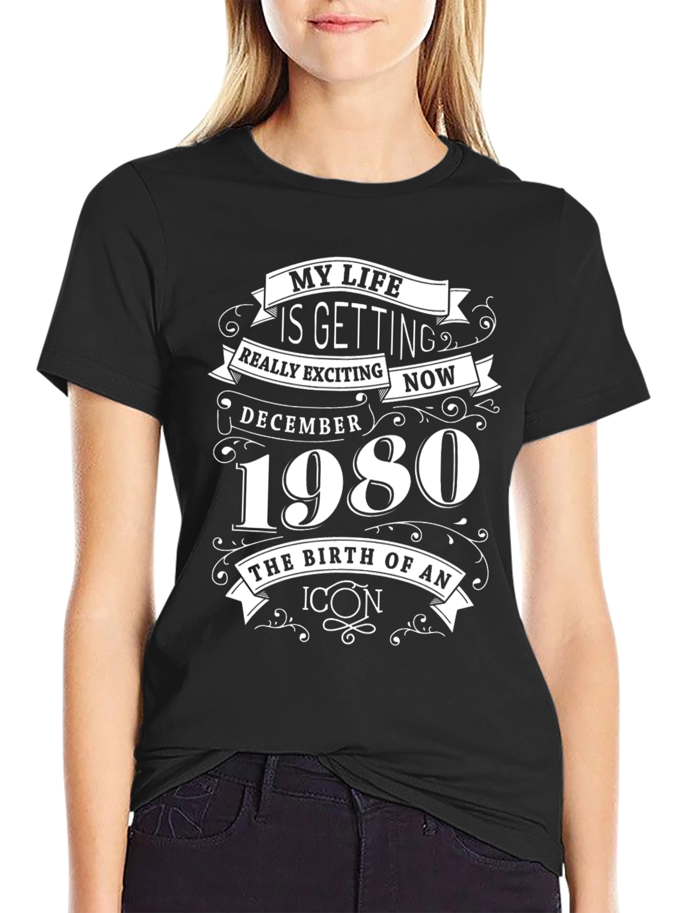 Camiseta de Cumpleaños Diciembre 1980