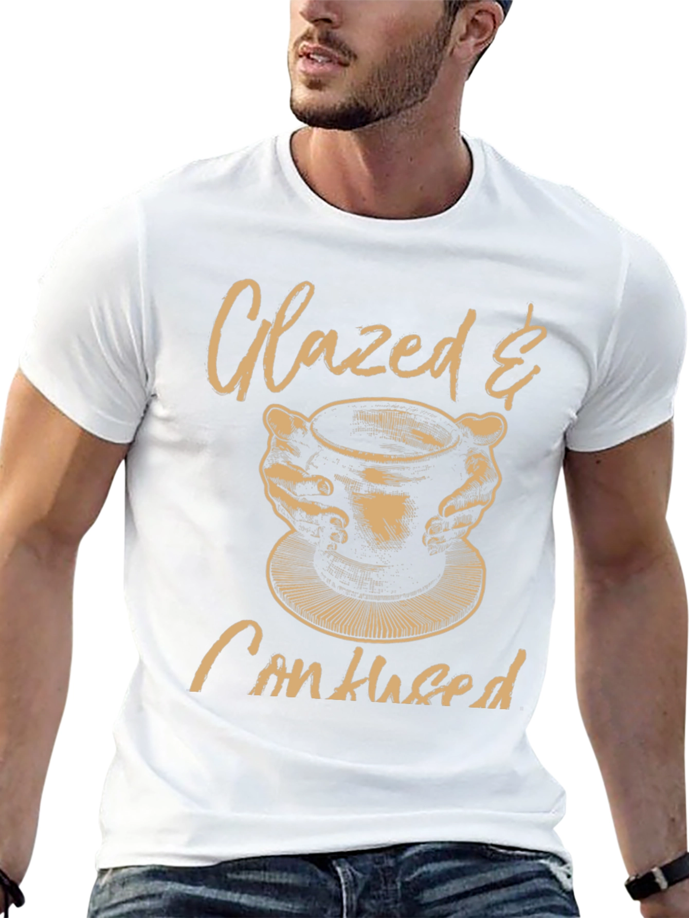Camiseta Negra Glazed & Confused para Alfareros