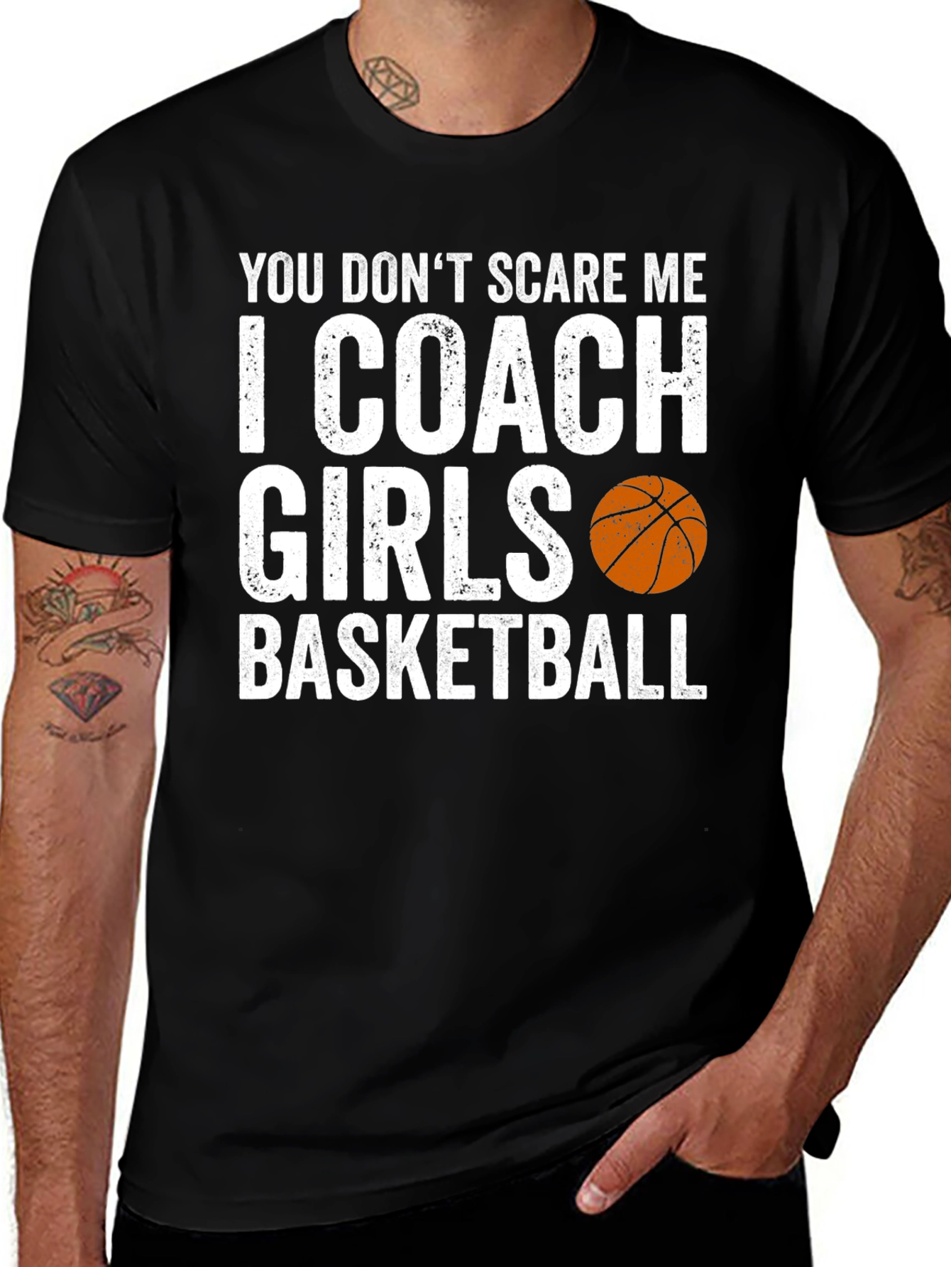 Camiseta No me asustas entreno baloncesto femenino