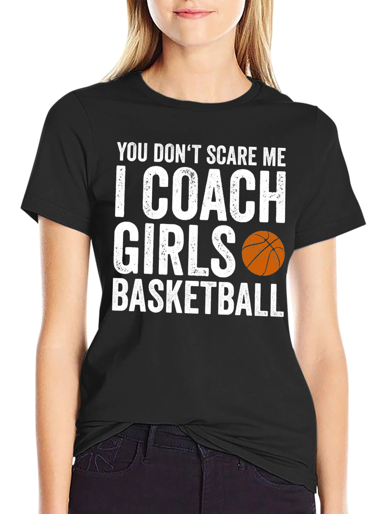 Camiseta No me asustas entreno baloncesto femenino