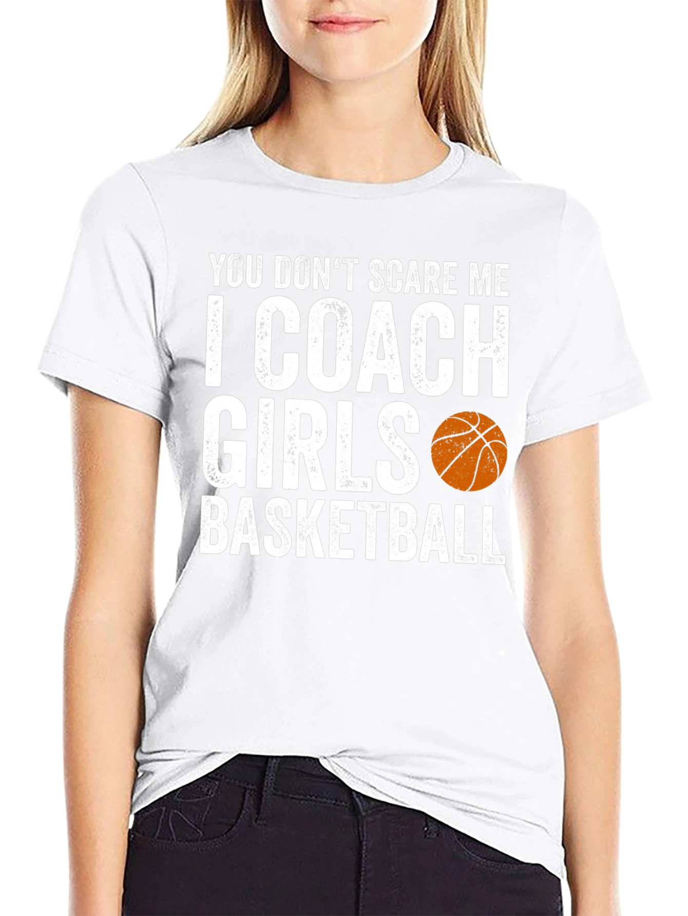 Camiseta No me asustas entreno baloncesto femenino