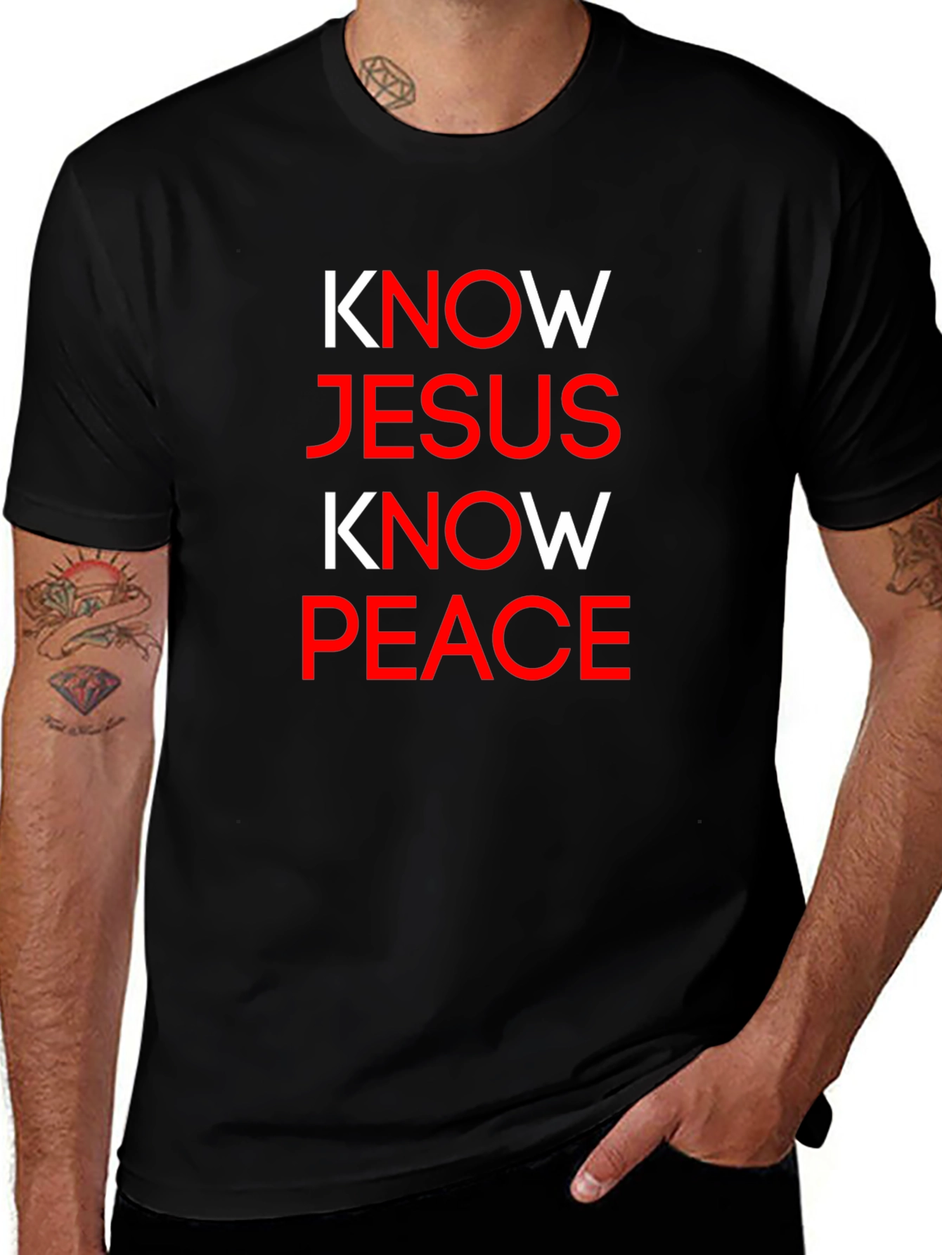 Camiseta Conoce a Jesús Conoce la Paz