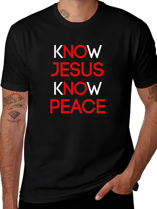Camiseta Conoce a Jesús Conoce la Paz