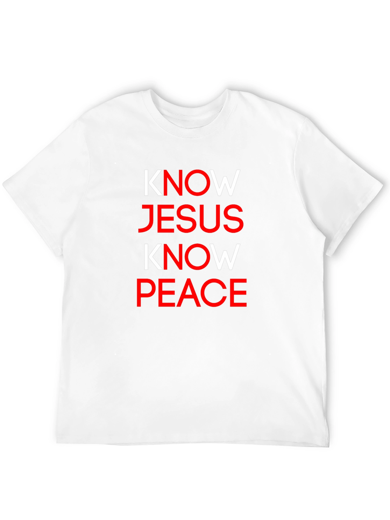 Camiseta Conoce a Jesús Conoce la Paz