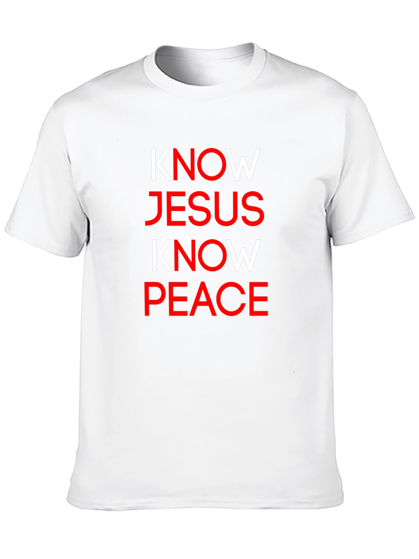Camiseta Conoce a Jesús Conoce la Paz