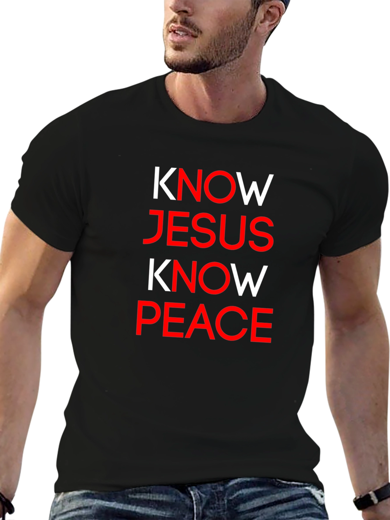 Camiseta Conoce a Jesús Conoce la Paz
