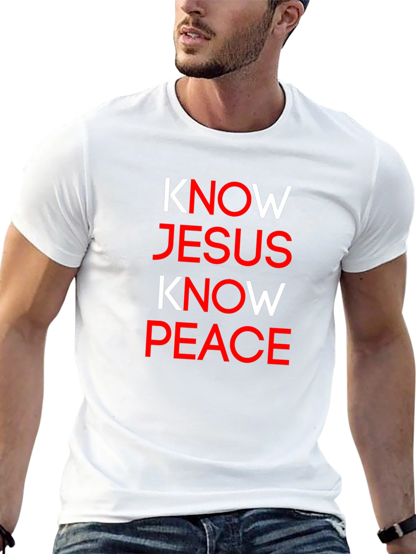 Camiseta Conoce a Jesús Conoce la Paz