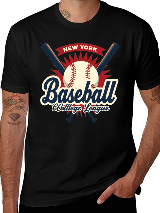 Camiseta Baseball College League New York