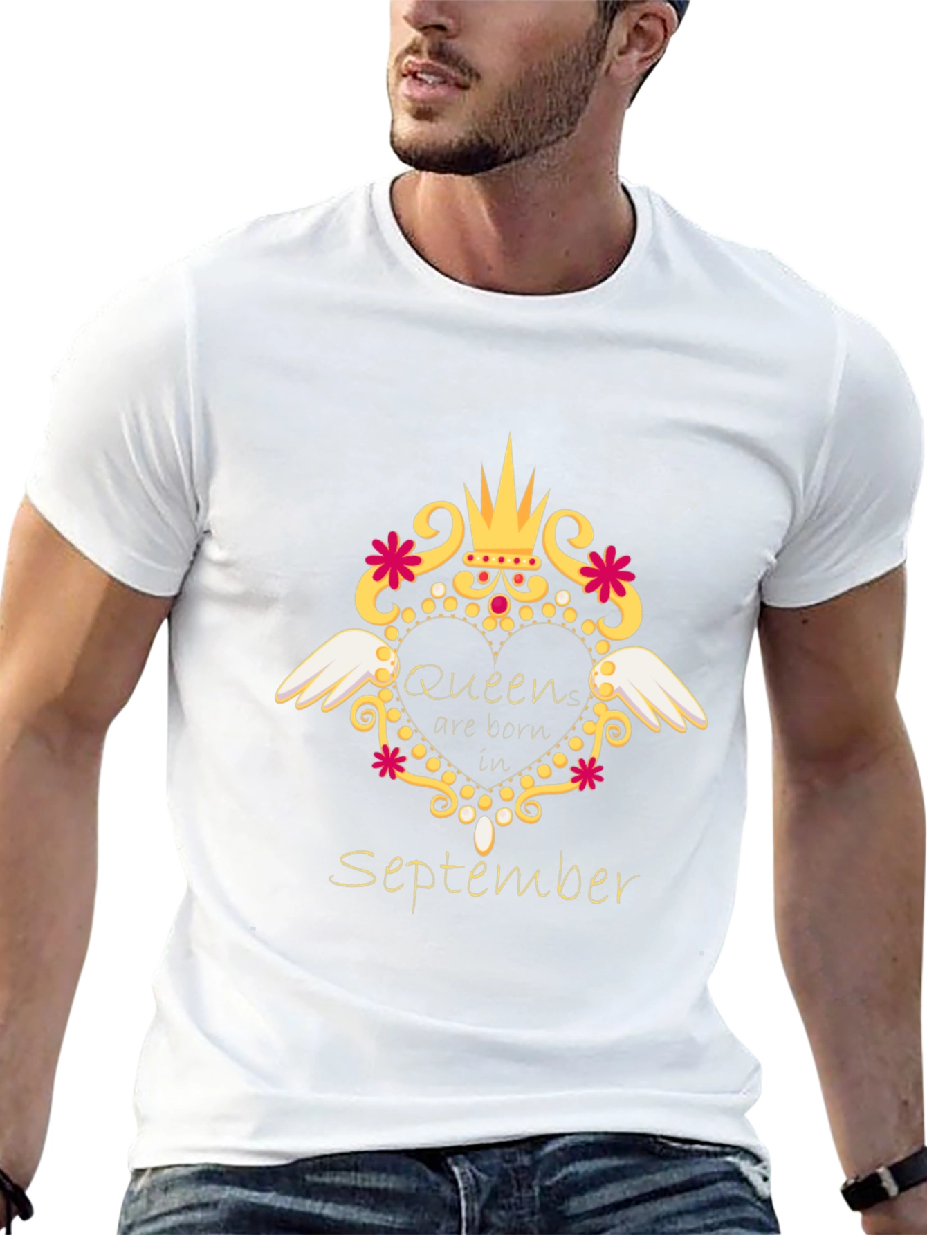Camiseta Negra Reina de Septiembre