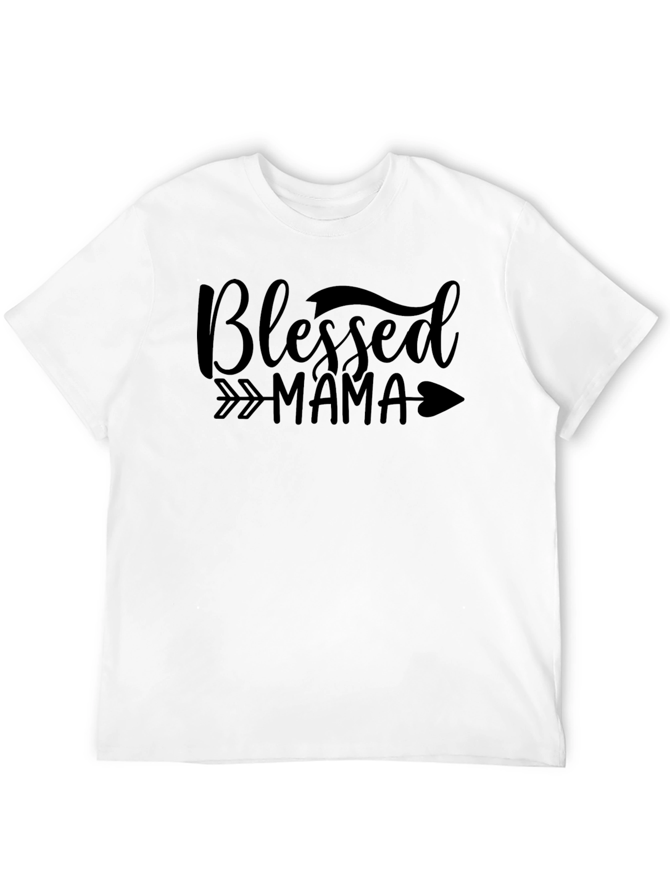 Camiseta Negra Blessed Mama