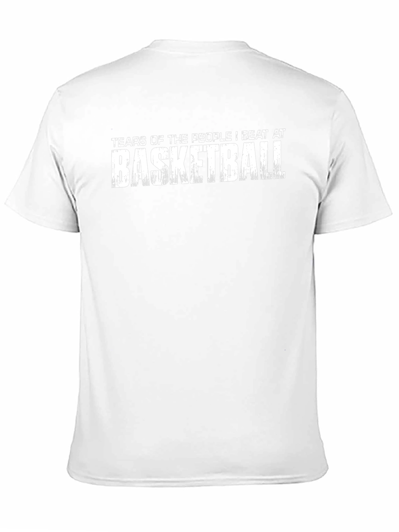 Camiseta Negra: Lágrimas de los que pierden al baloncesto