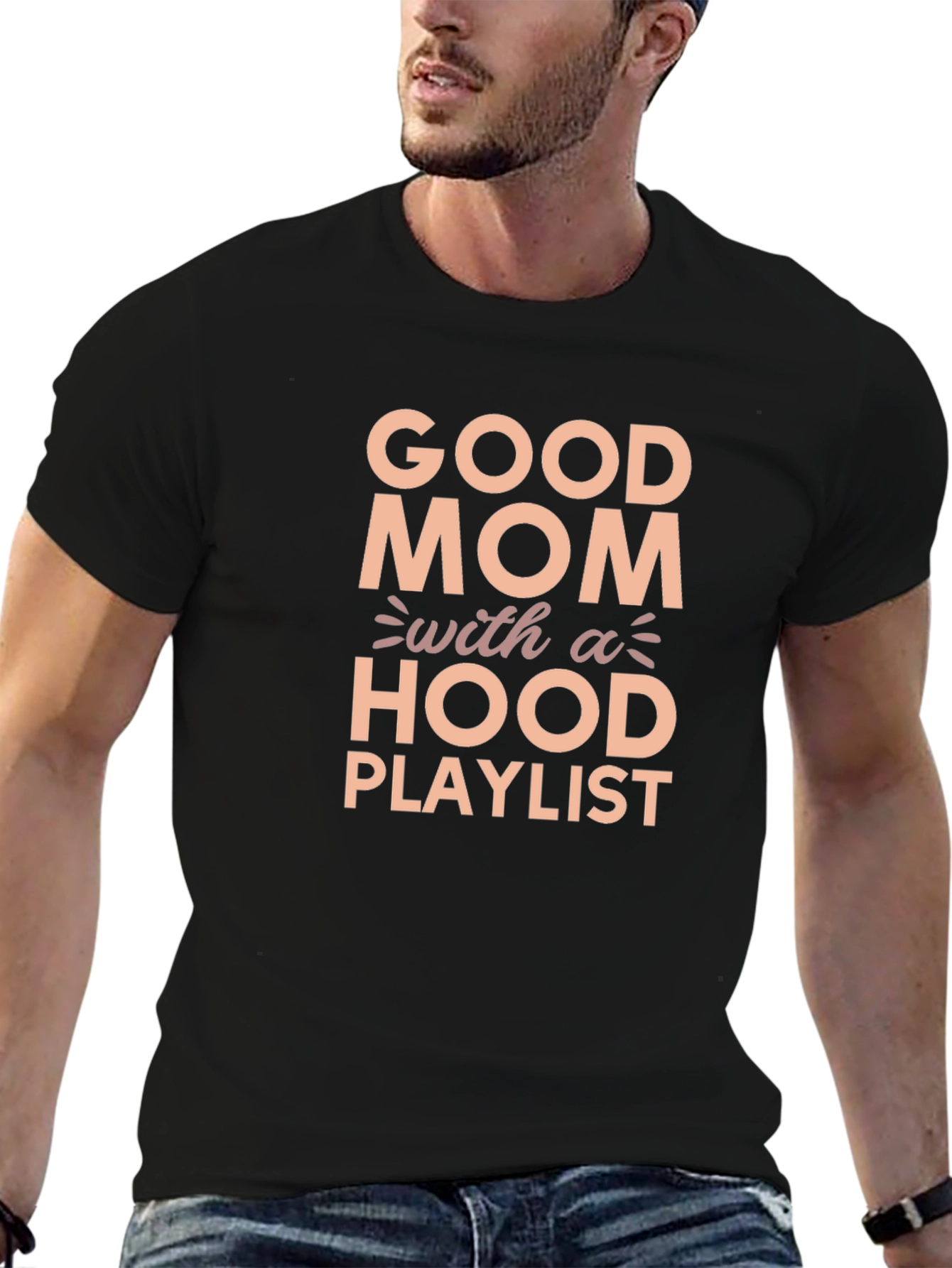 Camiseta Good Mom With a Hood Playlist