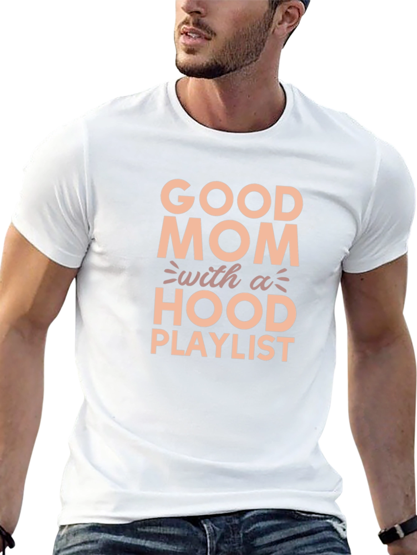 Camiseta Good Mom With a Hood Playlist