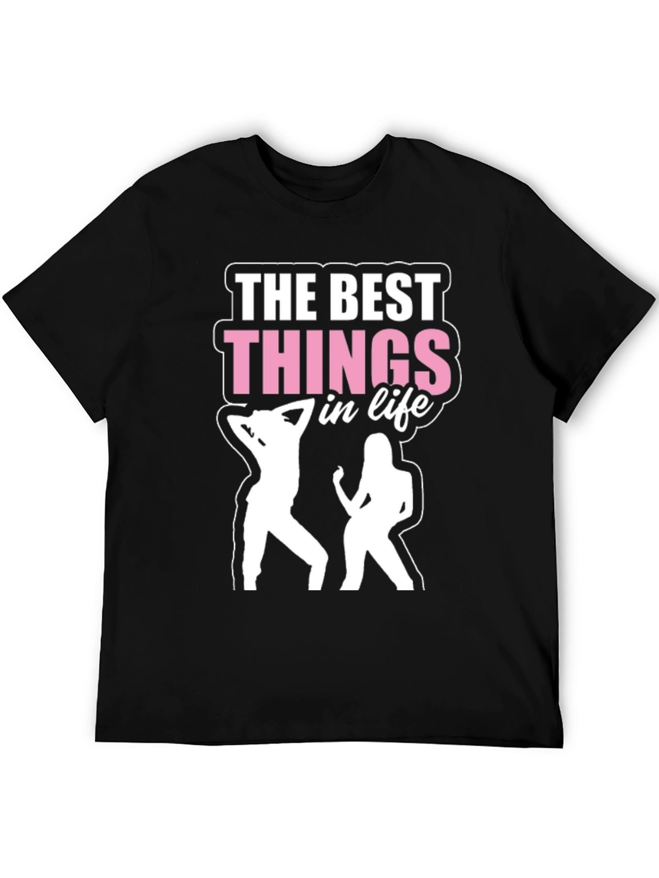 Camiseta Negra The Best Things in Life