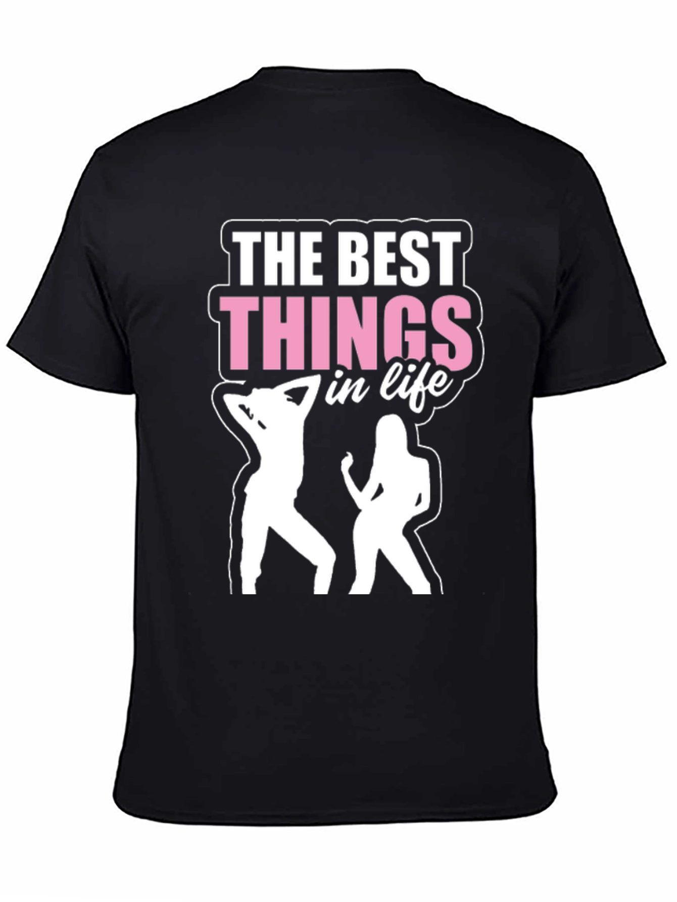 Camiseta Negra The Best Things in Life